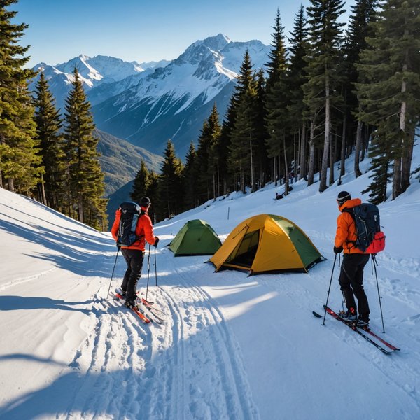 Comment organiser un camping pour une expédition de ski de randonnée dans les Pyrénées?