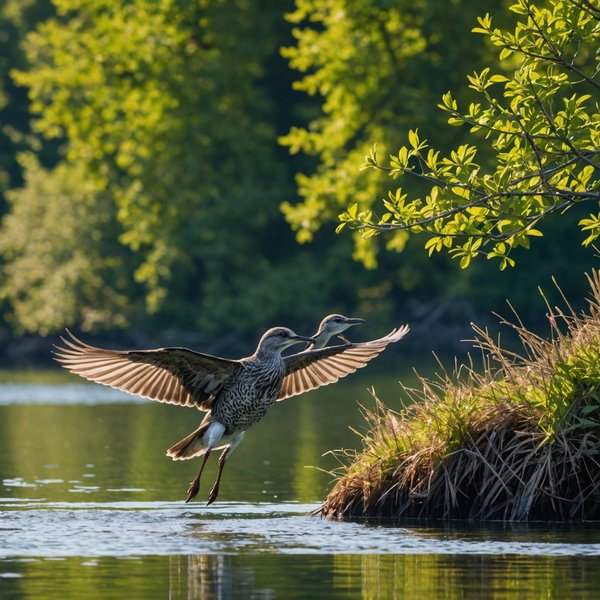 Comment organiser un camping pour observer les oiseaux migrateurs en région de lacs?