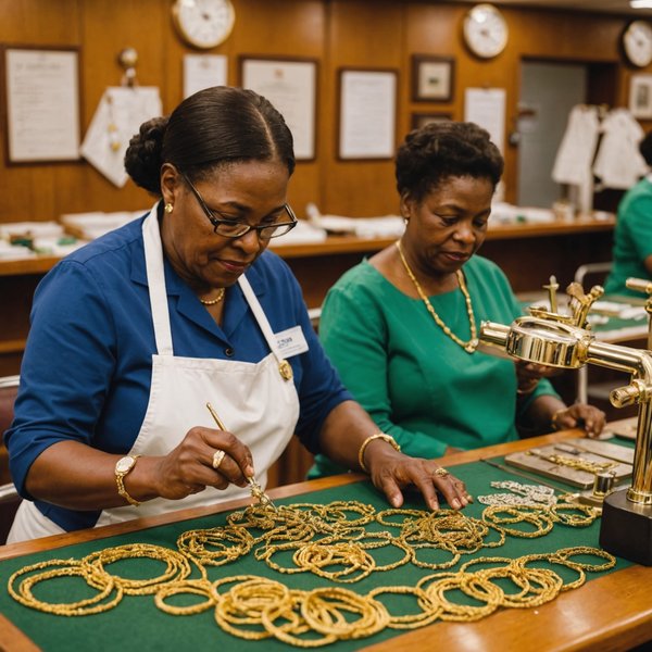 Quelle croisière permet de participer à des ateliers de fabrication de bijoux en or en Afrique du Sud?