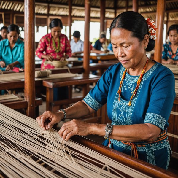 Quelle croisière permet de participer à des ateliers de tissage traditionnel en Indonésie?