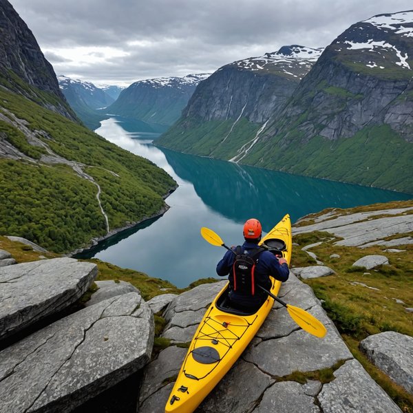 Comment organiser des vacances en Norvège avec des excursions en kayak dans les fjords et des randonnées glaciaires?